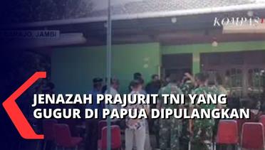 Isak Tangis Keluarga Pratu Tuppal Baraza, Salah Satu Prajurit TNI yang Gugur di Papua