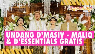 Rian D'Masiv di Pernikahan Iparnya, Bangga Adiknya Undang D'Masiv dan Maliq & D'Essentials Gratis