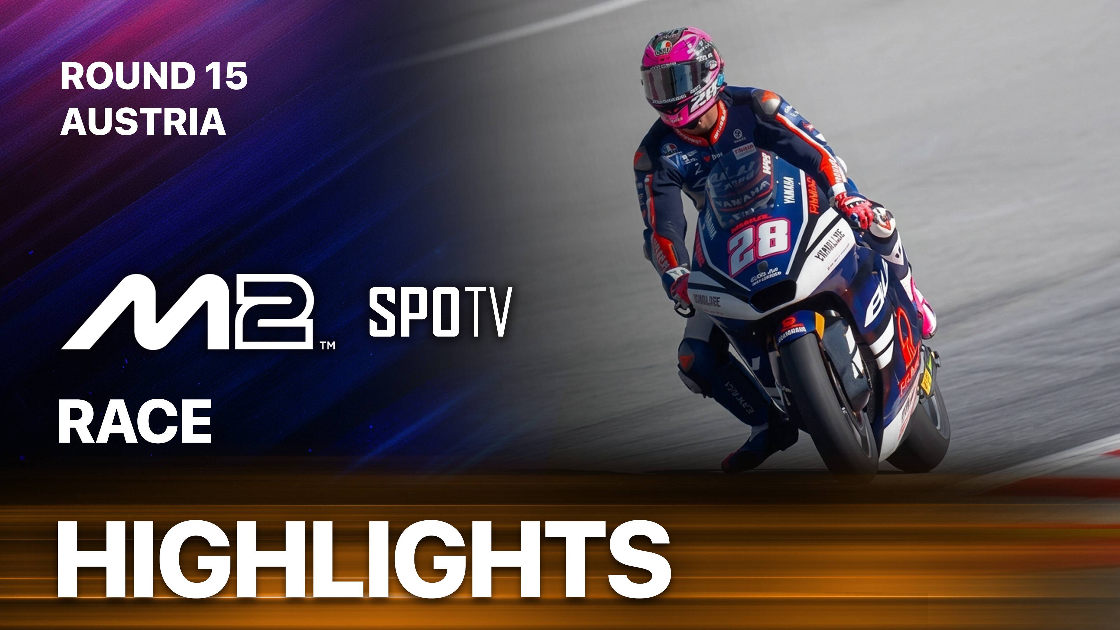 Moto2 Race: Qatar Airways Grand Prix of Austria - MotoGP 2026 Round 15