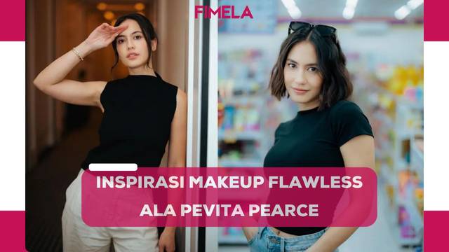 8 Ide Makeup Flawless Pevita Pearce untuk Ngabuburit, Anti Ribet saat Harus Touch Up