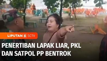 Kilas Peristiwa: Penertiban Lapak Liar, PKL dan Satpol PP di Padang Bentrok | Liputan 6