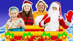 Jingle Bells - Fun in the Snow! + More Christmas Nursery Rhymes & Baby Songs | Anuta Kids Channel