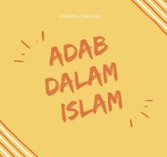 Adab dalam Islam