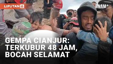 Terkubur 48 Jam, Bocah 5 Tahun Selamat dari Gempa Cianjur