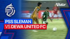PSS Sleman vs Dewa United FC - Mini Match | BRI Liga 1 2023/24