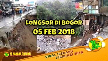 Longsor di Bogor, Kondisi Jalan Raya Bogor - Sukabumi, Cikereteg ini Sangat Mengerikan!