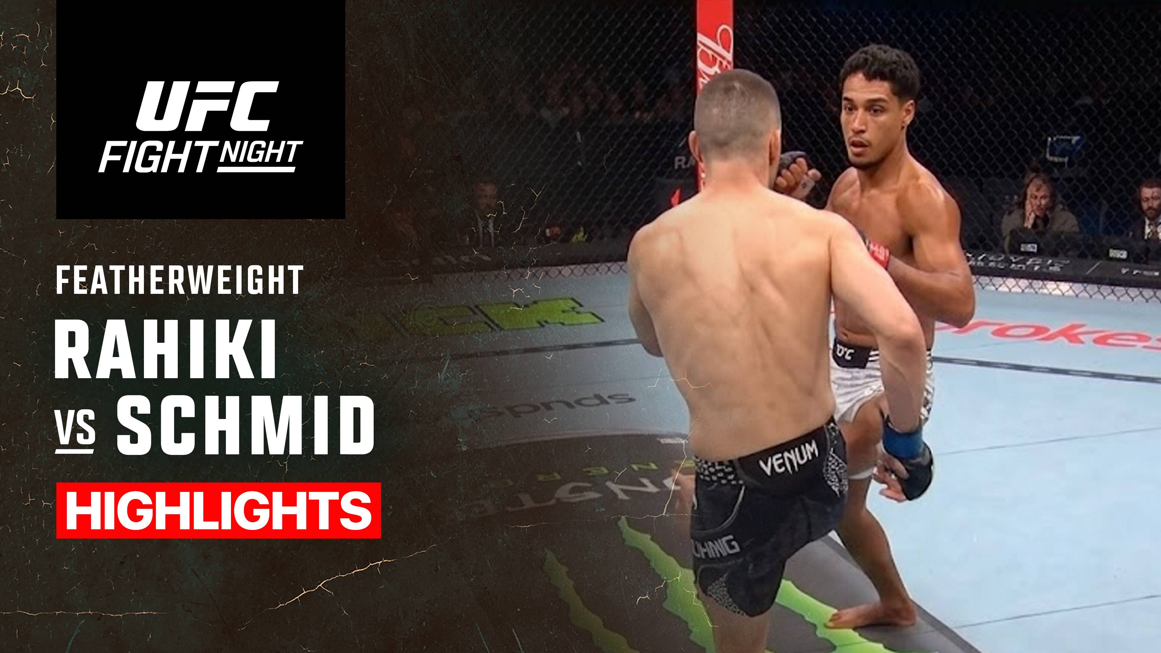 Marwan Rahiki vs Ollie Schmid - Flyweight | UFC Fight Night