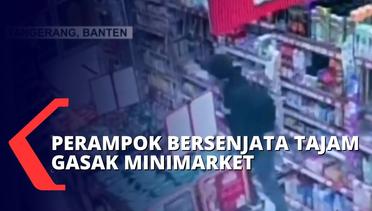 Sekap Pegawai Minimarket, 3 Perampok Bersenjata Tajam Kuras Brankas Minimarket di Tangerang