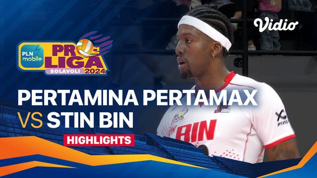 Putra: Jakarta Pertamina Pertamax vs Jakarta STIN BIN - Highlights | PLN Mobile Proliga 2024