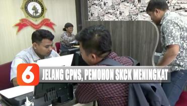 Mapolres Tangerang Selatan Dipenuhi Warga yang Ingin Urus SKCK untuk Daftar CPNS - Liputan 6 Terkini