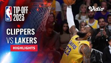 LA Clippers vs Los Angeles Lakers - Highlights | NBA Regular Season 2023/24