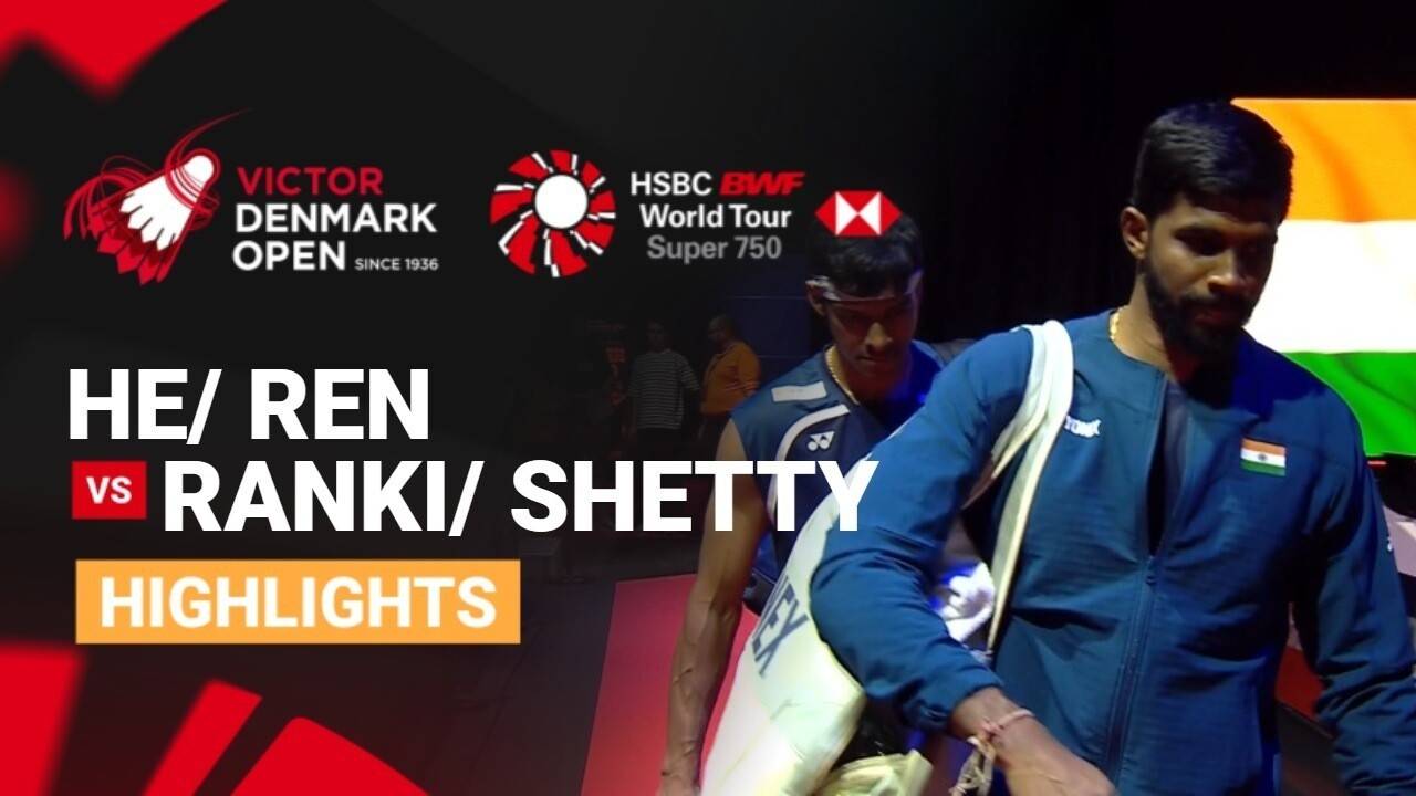 He Ji Ting/Ren Xiang Yu (CHN) vs Satwiksairaj Rankireddy/Chirag Shetty (IND) - Men's Doubles Round of 32 | VICTOR Denmark Open 2026