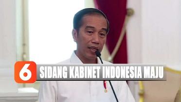 Jokowi Gelar Sidang Perdana Bersama Menteri Kabinet Indonesia Maju - Liputan 6 Siang