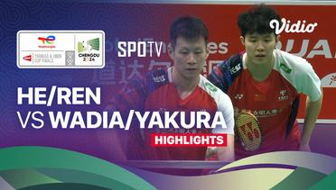 He Ji Ting/Ren Xiang yu (CHN) vs Imran Wadia/Nyi Yakura (CAN) - Highlights | Thomas Cup Chengdu 2024 - Men's Doubles