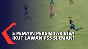 Cedera Bahu hingga Kaki, 5 Pemain Persib Tak Bisa Ikut Lawan PSS Sleman di Piala Presiden 2022!