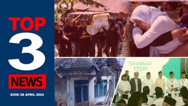 [TOP 3 NEWS] Jenazah Polisi Manado Dimakamkan | Prabowo-Gibran di Halal Bihalal PBNU | Garut Gempa