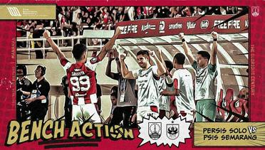 Bench Action | PERSIS Solo vs PSIS Semarang | Stadion Manahan Solo