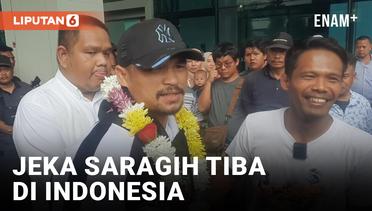 Tiba di Indonesia, Jeka Saragih Dapat Kalung dari Suwardi