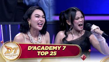Ditantang Nyanyi Genre Lain, Mutia Buktikan Kemampuannya!! Semua Juri Auto Melongo | D'Academy 7 Top 25