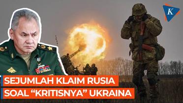 Rusia Klaim Sumber Daya Militer Ukraina Hampir Habis
