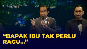 Kala Jokowi Ajak Para Investor untuk Investasi di IKN: Bapak, Ibu Tidak Perlu Ragu!
