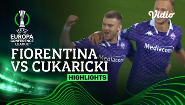 Fiorentina vs Cukaricki - Highlights | UEFA Europa Conference League 2023/24