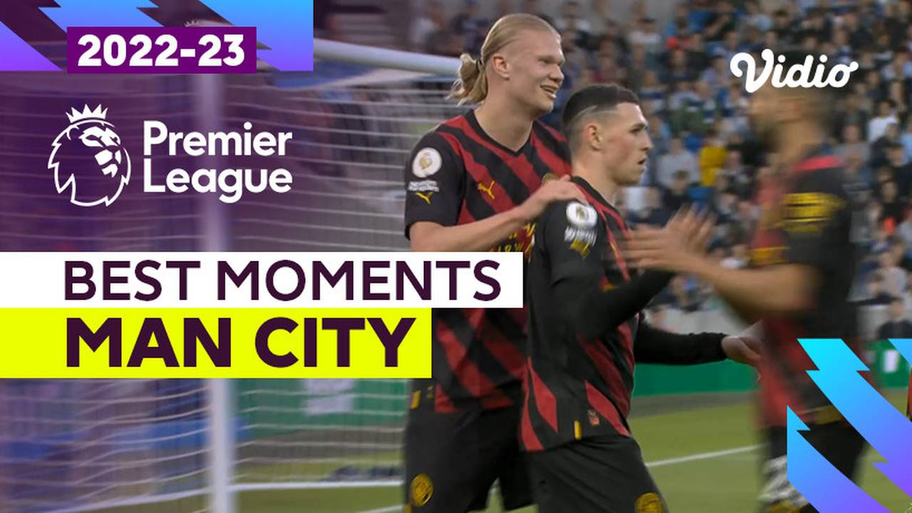 Man City in Action | Brighton vs Man City | Premier League 2022/23 | Vidio