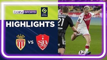 Match Highlights | AS Monaco vs Brest | Ligue 1 2022/2023
