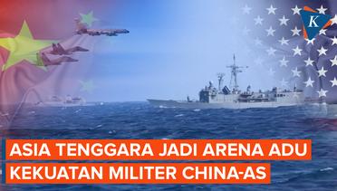 Derita Asia Tenggara, Jadi Lokasi Latihan Perang China dan AS
