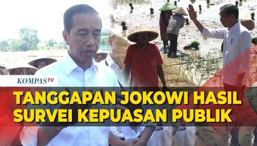 Jokowi Tanggapi Hasil Survei Litbang Kompas Terkait Tingkat Kepuasan Publik Terhadap Kinerjanya