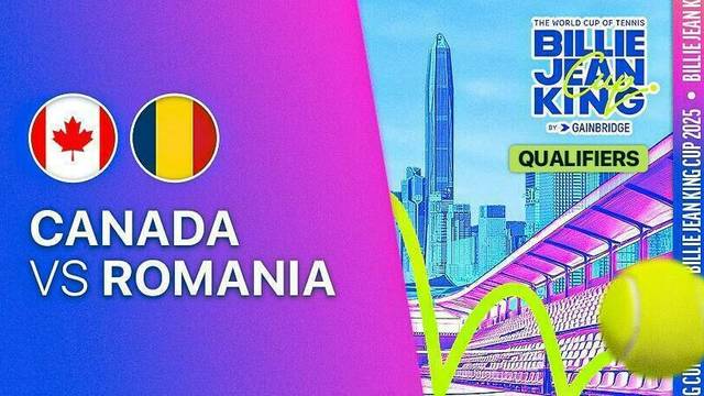 Canada vs Romania - Full Match | Billie Jean King Cup 2025 Qualifiers