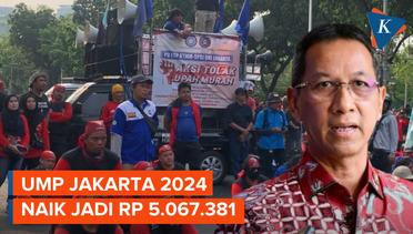 Tok! UMP DKI Jakarta 2024 Naik 3,3 Persen Jadi Rp5.067.381
