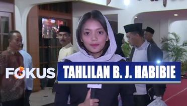 Tahlilan B. J. Habibie Semalam Dihadiri Sejumlah Tokoh Negara - Fokus Pagi