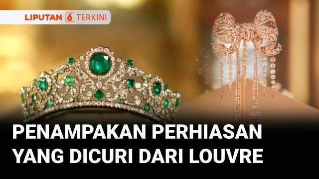 Arsip Museum Louvre Perlihatkan Perhiasan yang Dicuri, Mahkota Hingga Bros Milik Istri Napoleon