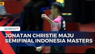 Taklukkan Lakhsya Sen, Jonatan Christie ke Semifinal Indonesia Masters