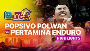 Final Four Putri: Jakarta Popsivo Polwan vs Jakarta Pertamina Enduro - Highlights | PLN Mobile Proliga 2025