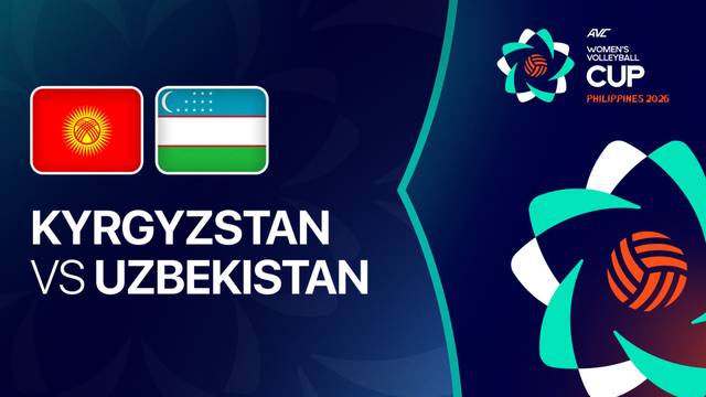 Kyrgyzstan vs Uzbekistan - Full Match | AVC Women's Cup 2026