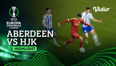 Aberdeen vs HJK - Highlights | UEFA Europa Conference League 2023/24