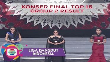 Liga Dangdut Indonesia - Konser Final Top 15 Group 2 Result