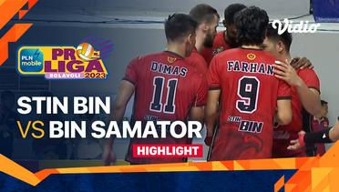 Highlights | Jakarta STIN BIN vs Surabaya BIN Samator | PLN Mobile Proliga Putra 2023