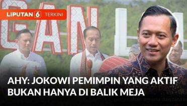 Kata AHY Usai Dampingi Jokowi Kunker: Aktif Memimpin Bukan Hanya di Balik Meja : Liputan 6