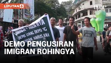 Ratusan Warga Aceh Demo Usir Imigran Rohingya