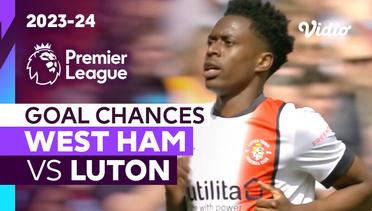 Peluang Gol | West Ham vs Luton | Premier League 2023/24