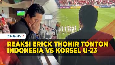 Reaksi Ketum PSSI Erick Tonton Laga Indonesia Vs Korsel, hingga Lolos Semifinal Piala Asia U-23