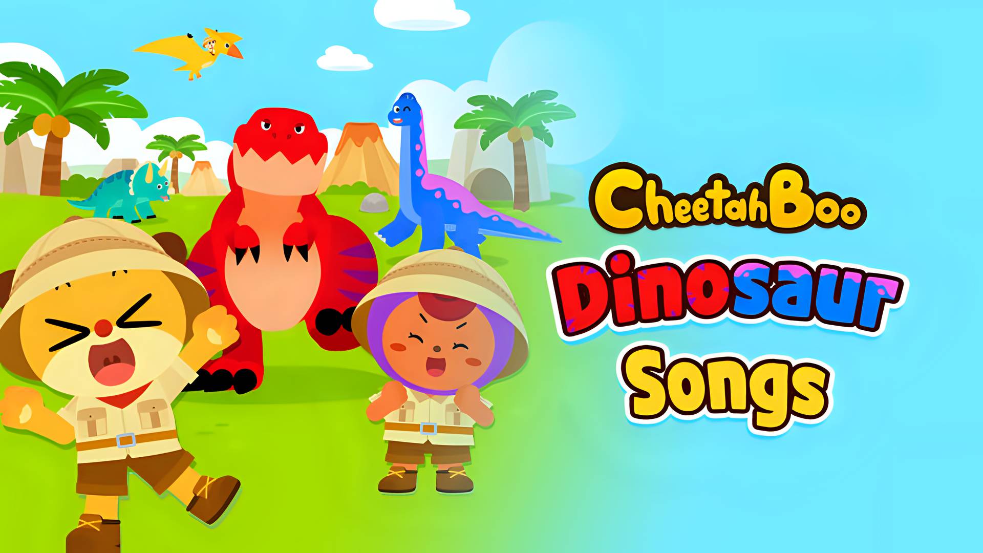Cheetahboo - Dinosaur Songs