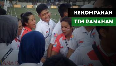 Kekompakan Tim Panahan Indonesia setelah Diananda Raih Emas