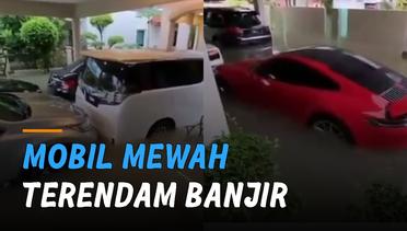 Setinggi Lutut Orang Dewasa, Mobil Mewah Milik Warga Malaysia Terendam Banjir