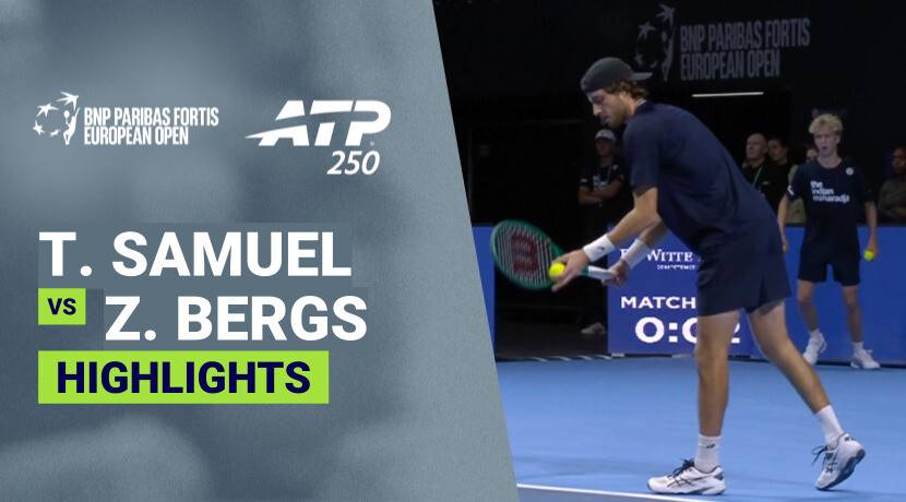 Toby Samuel vs Zizou Bergs - Round 1 | ATP 250: BNP Paribas Fortis European Open 2026