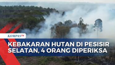 Selidiki Penyebab Kebakaran Lahan dan Hutan di Pesisir Selatan, Polisi Periksa 4 Orang Pekerja!