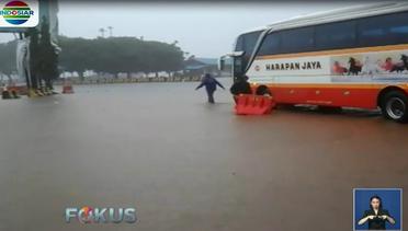 Penyebrangan Ambruk! Akibat Banjir Besar di Bakauheni Lampung – Fokus